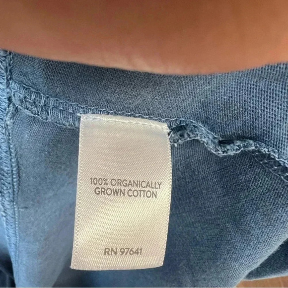 🆕 J. JILL blue front slit tunic SZ XS - Picture 5 of 5